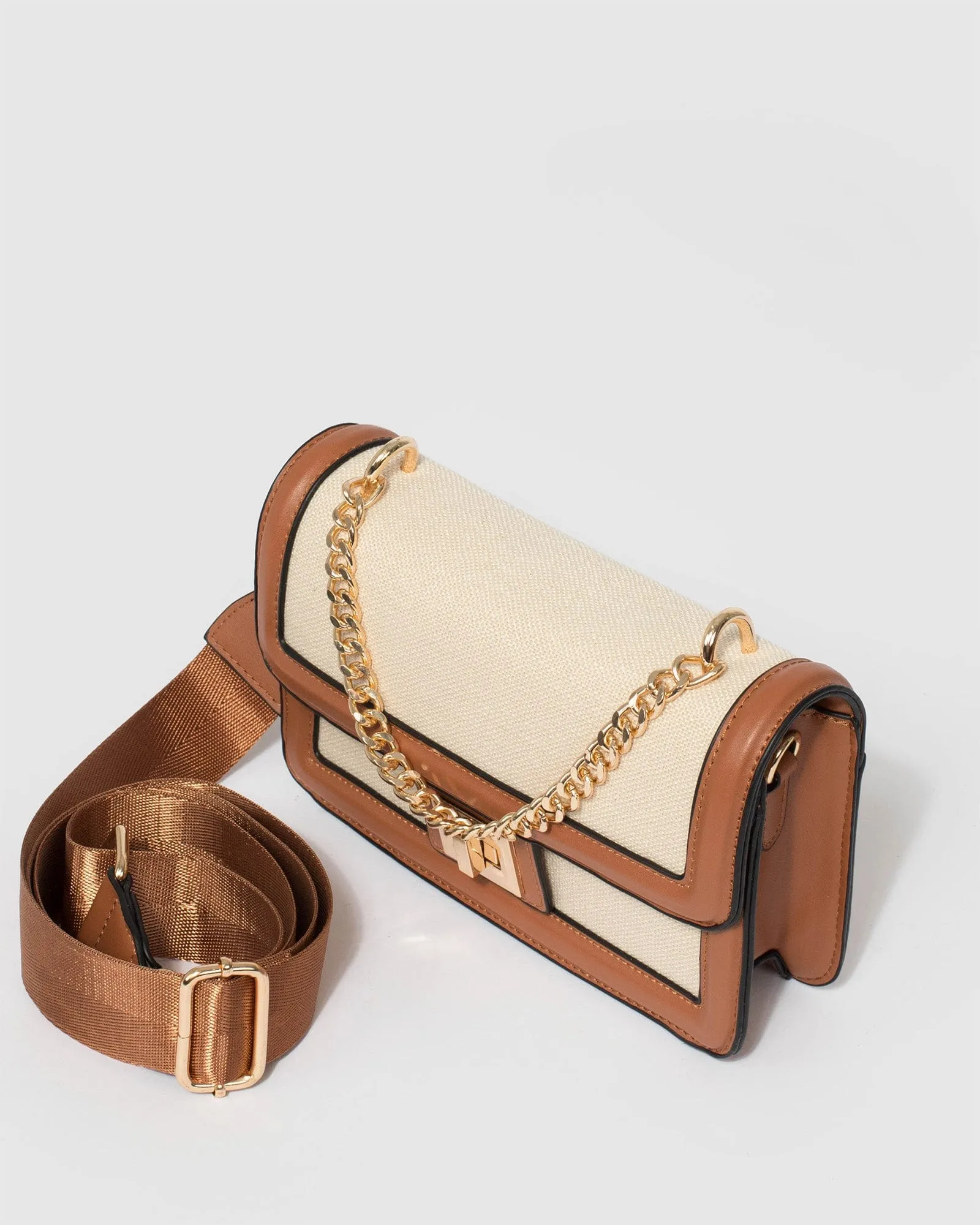 Ari Lock Crossbody Bag