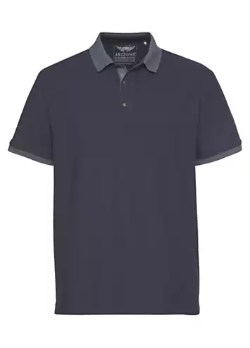 Arizona Contrast Collar Polo Shirt | Grattan