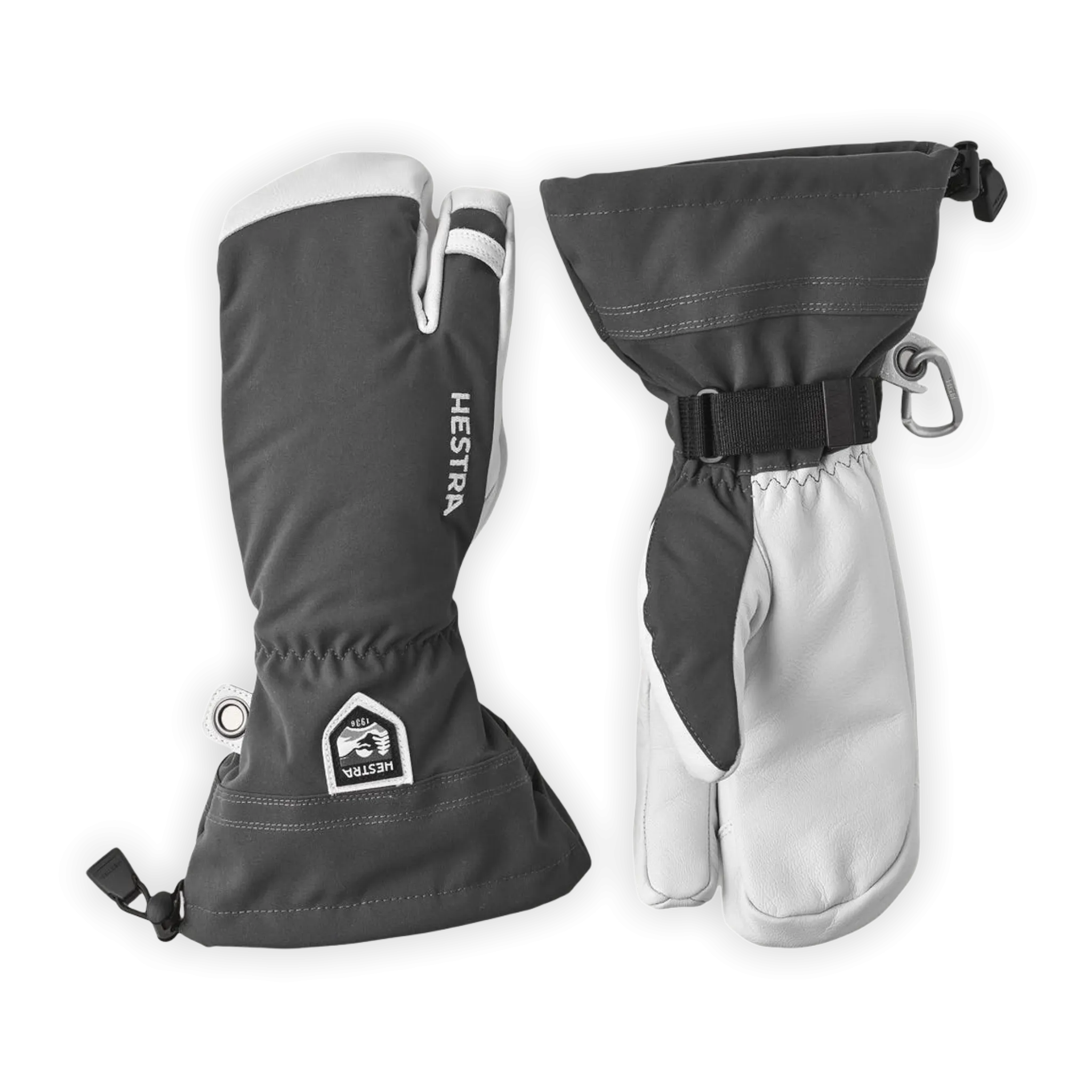Army Leather Heli Ski 3-finger
