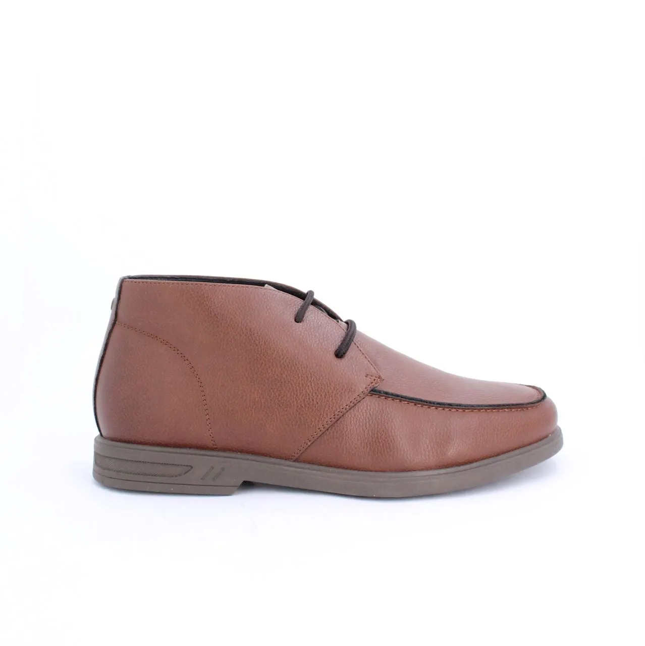 ASCARI MENS CHUKKA BOOTS-BROWN