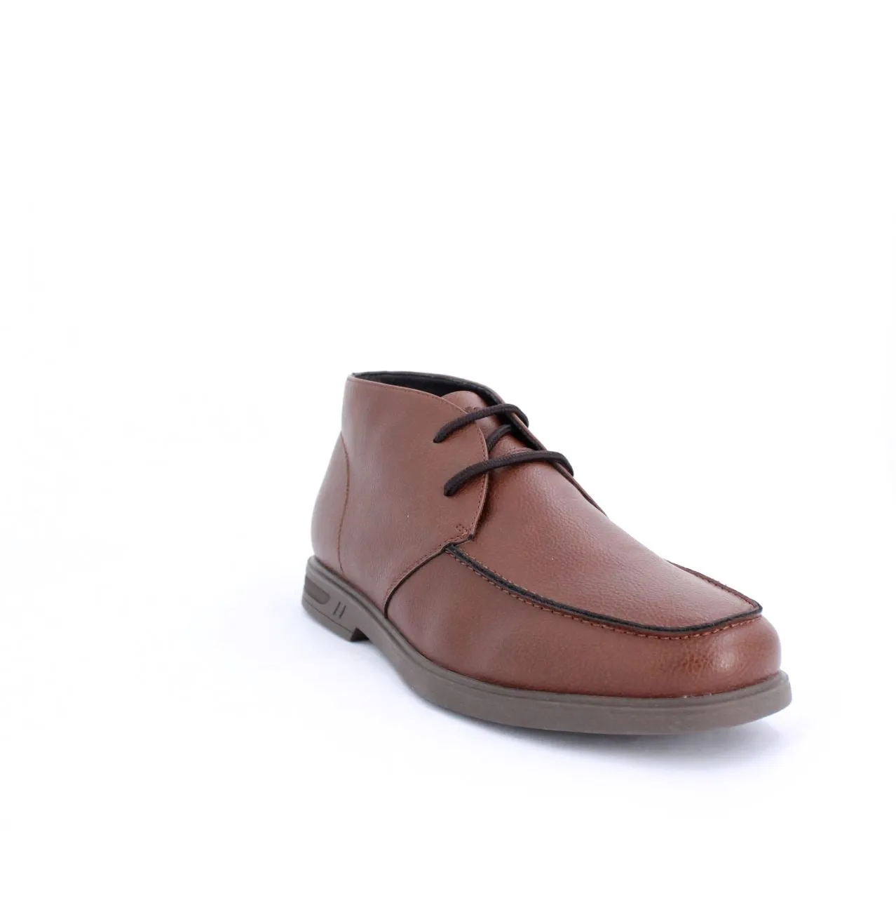 ASCARI MENS CHUKKA BOOTS-BROWN