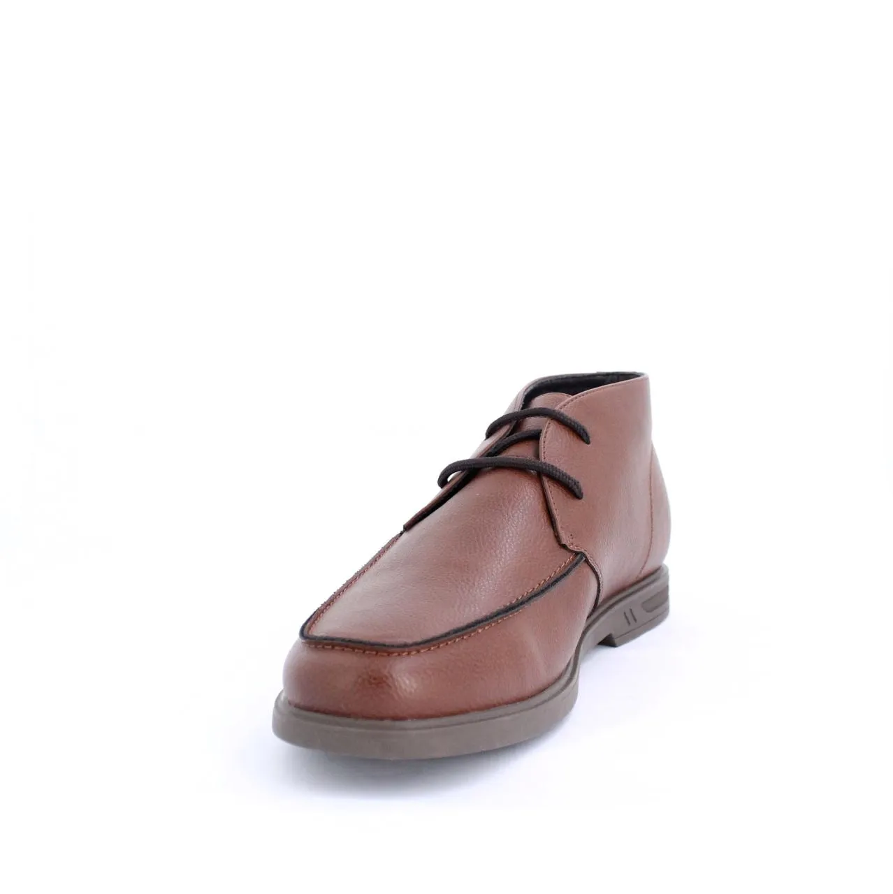 ASCARI MENS CHUKKA BOOTS-BROWN