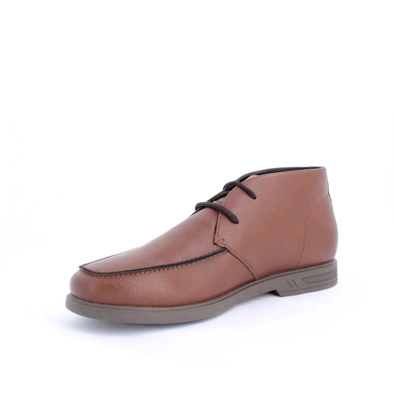 ASCARI MENS CHUKKA BOOTS-BROWN