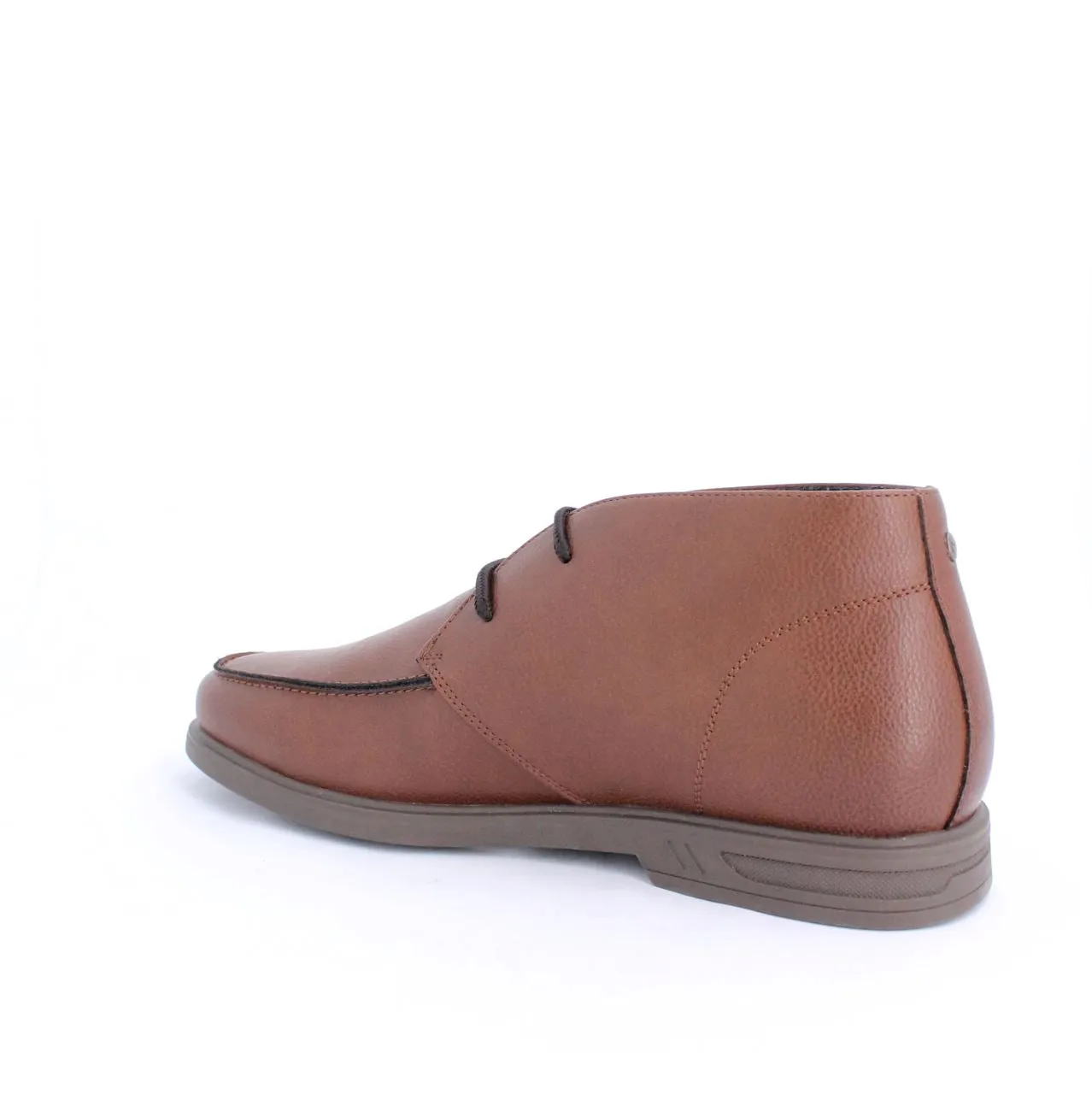 ASCARI MENS CHUKKA BOOTS-BROWN