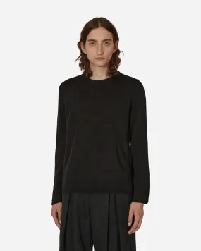 Asymmetric Pullover Black
