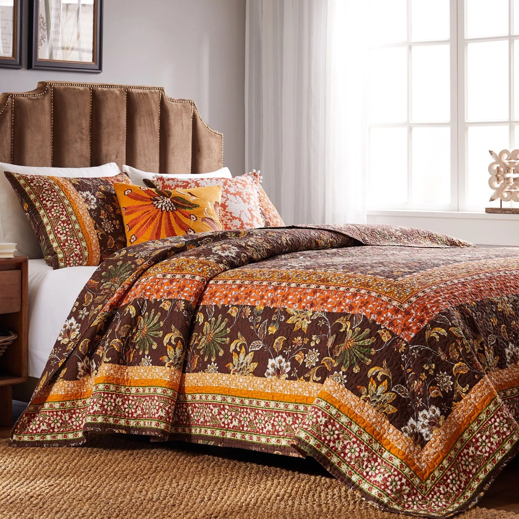 Audrey Quilt And Pillow Sham Set
