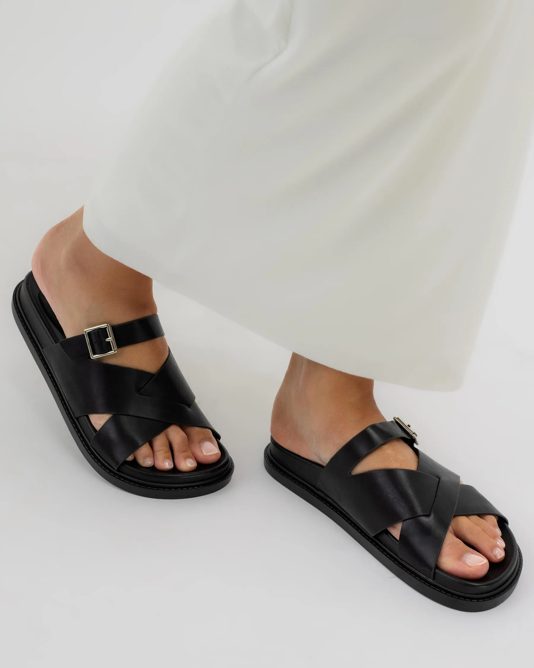 Ava And Ever Ortega Slide Sandals