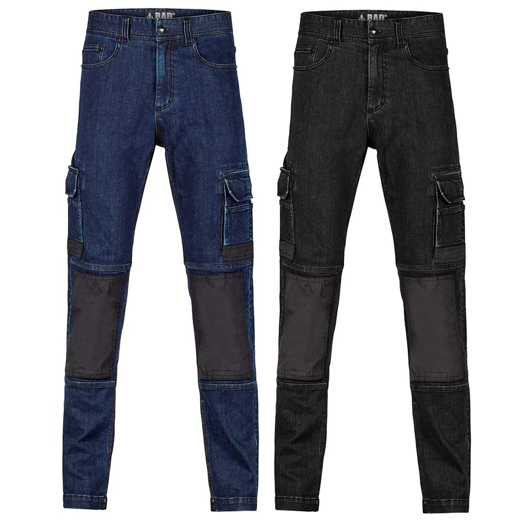 BAD ATTITUDE SLIM FIT DENIM WORK JEANS