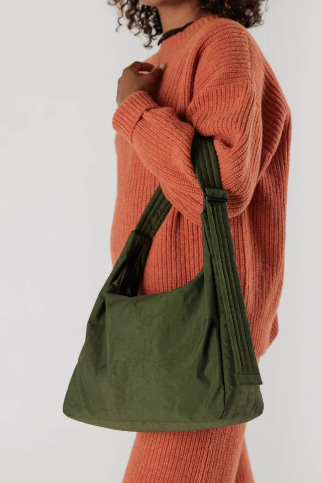 Baggu Nylon Shoulder Bag- Bay Laurel