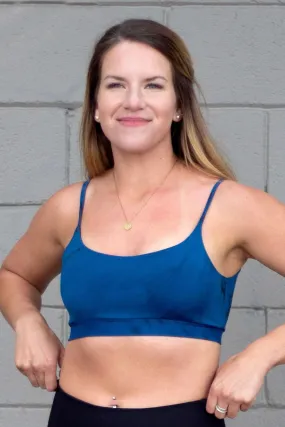 Bailey Bikini Top in Tropica + Black