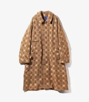 Balcollar Coat – Brown Argyle Jacquard