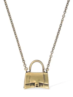 Balenciaga   Bag brass necklace 