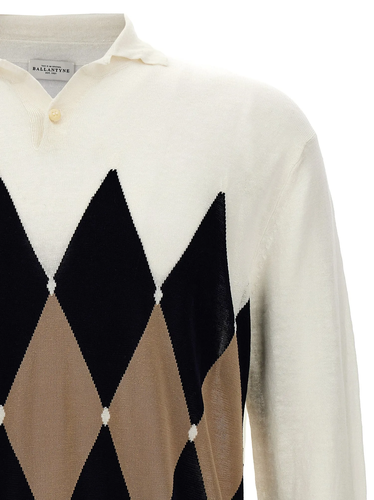 Ballantyne    Ballantyne 'Argyle' Polo Shirt