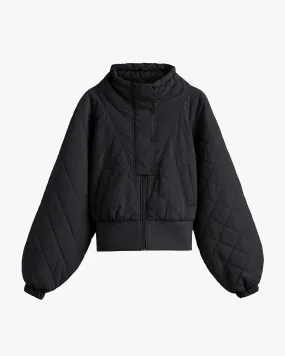 Balloon Sleeve Light Puffer