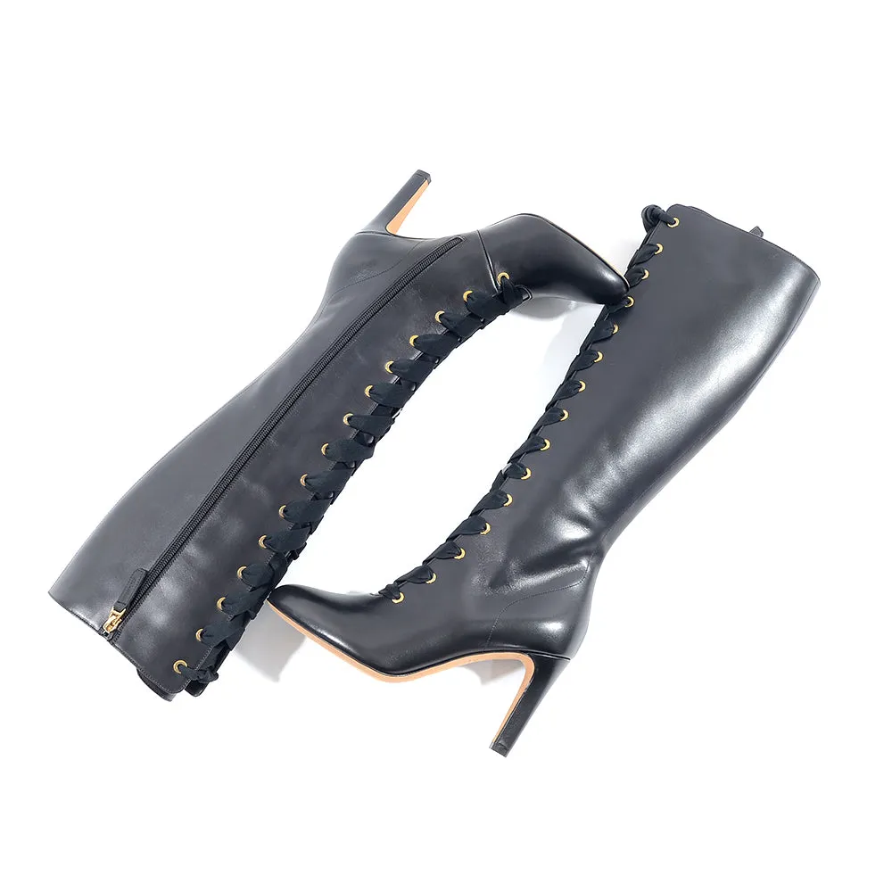 Bally Womens Heeled Boots in Black