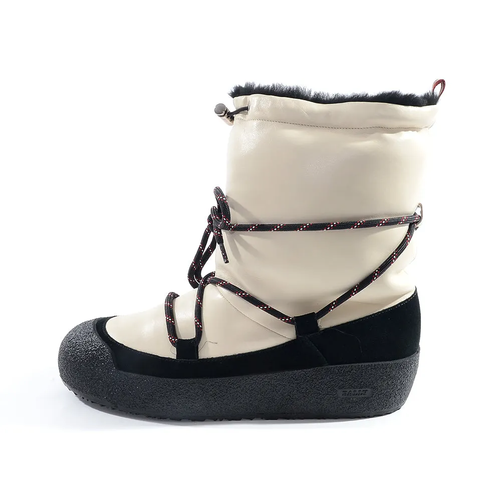 Bally Womens Snow Boots in White