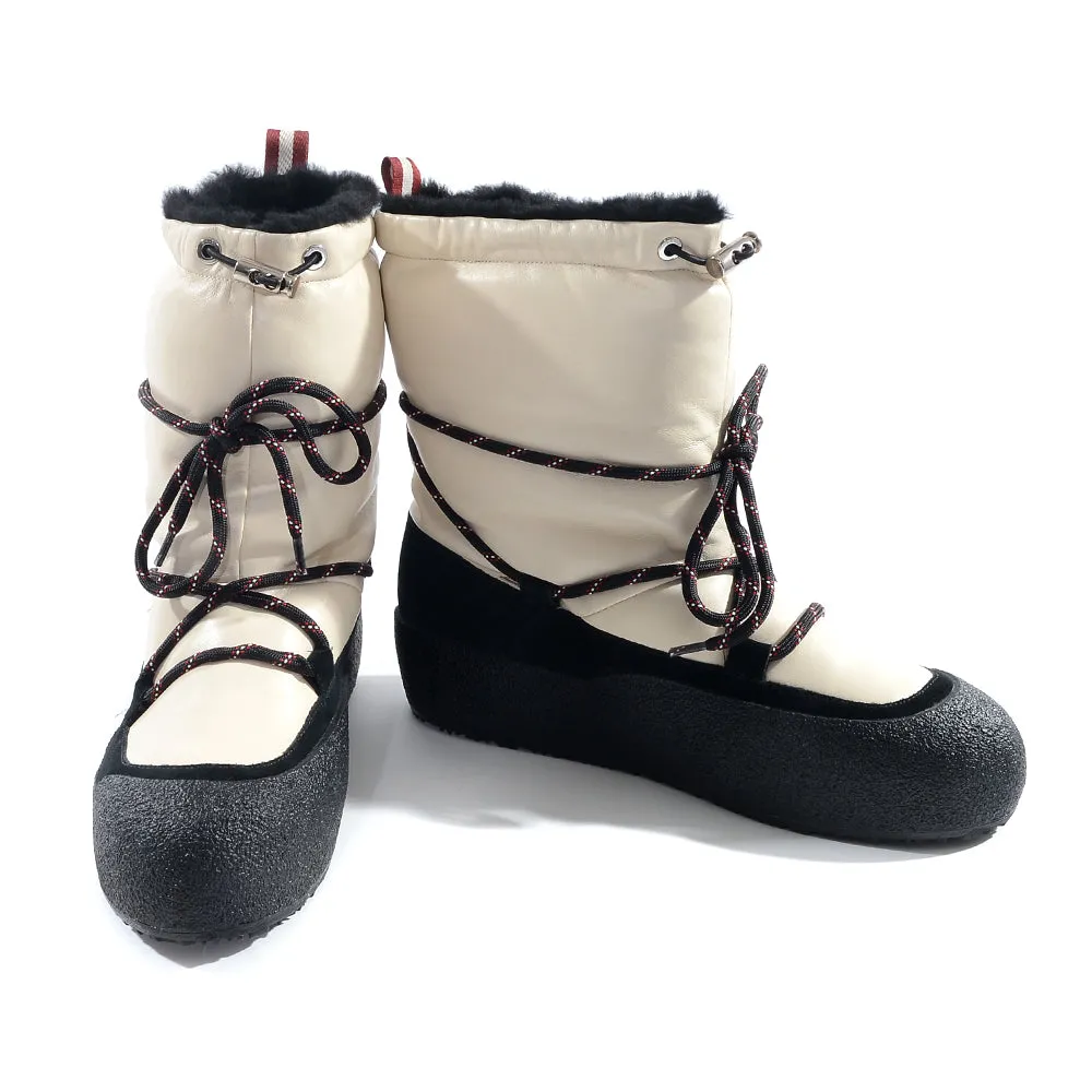 Bally Womens Snow Boots in White