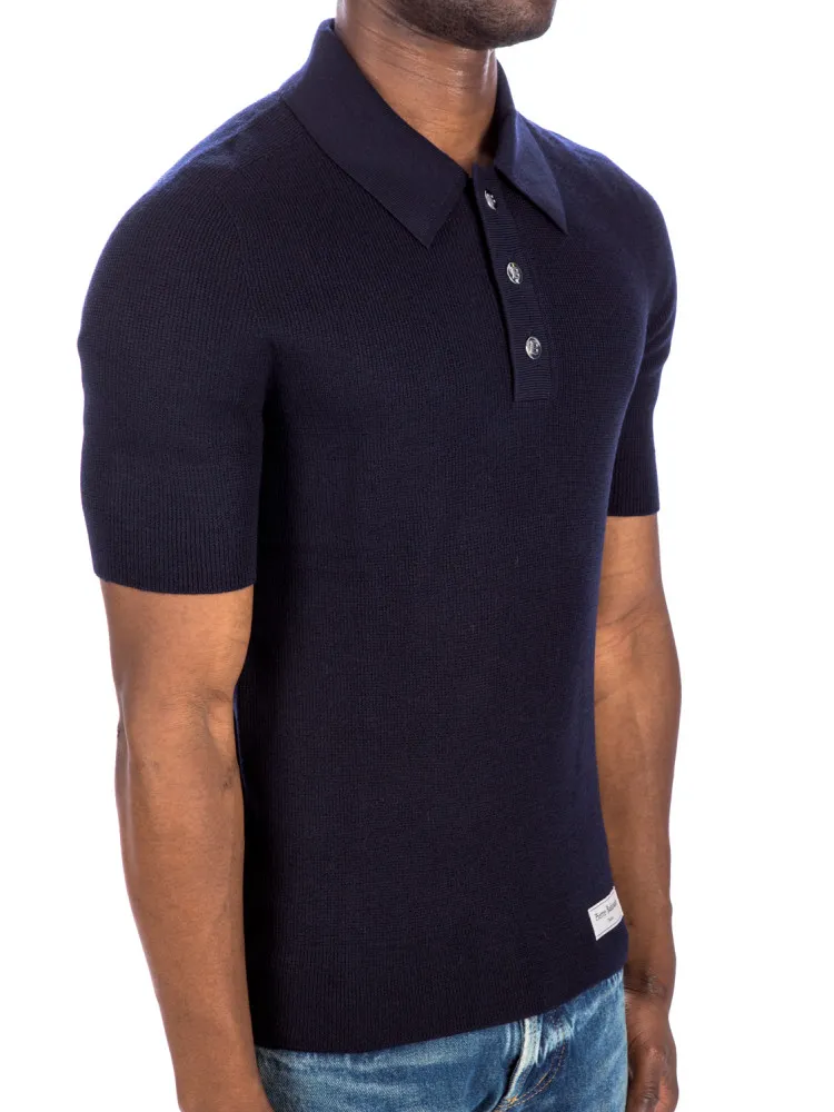 Balmain Pb Wool Polo | Credomen