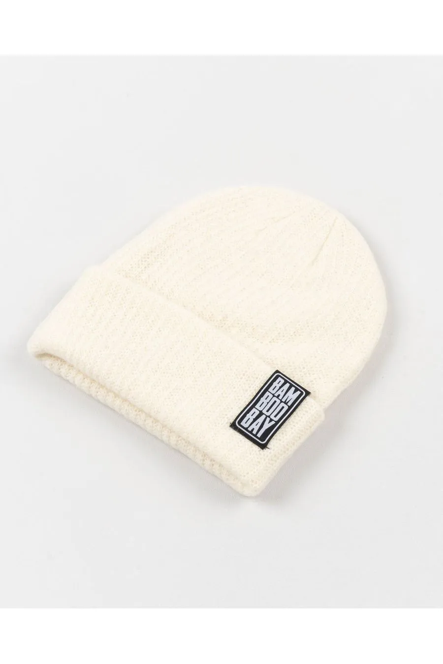 BamBooBay Baa Baa Beanie White
