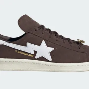 BAPE X ADIDAS CAMPUS 80S BROWN