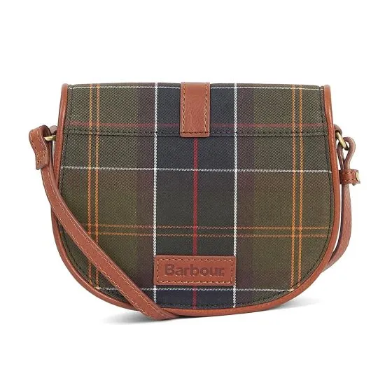 Barbour Katrine Tartan Leather Tote Bag