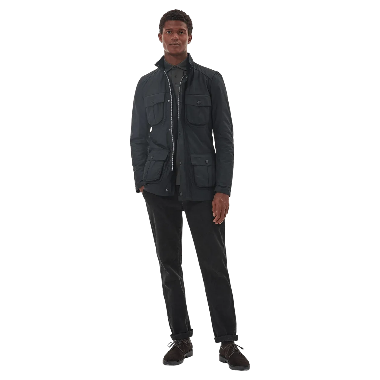 Barbour Mens Corbridge Jacket in Black