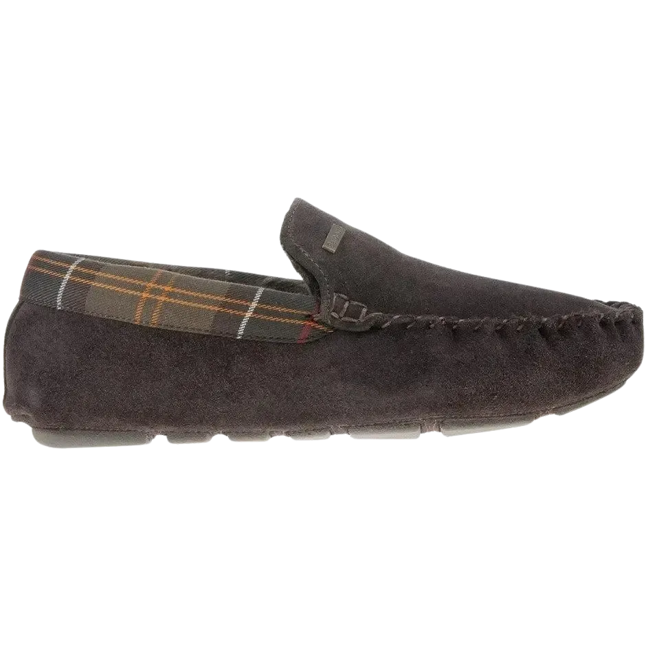 Barbour Monty Slippers in Brown