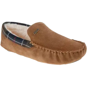 Barbour Monty Slippers in Camel