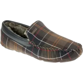 Barbour Monty Slippers in Classic Tartan