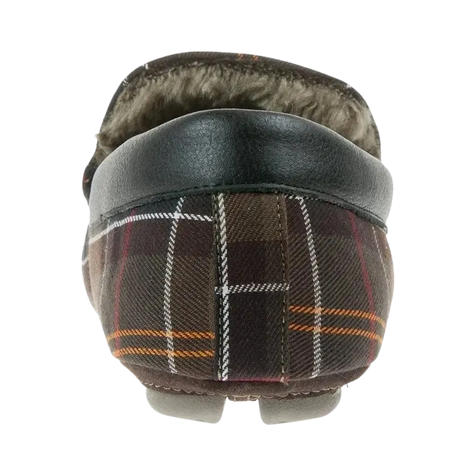 Barbour Monty Slippers in Classic Tartan