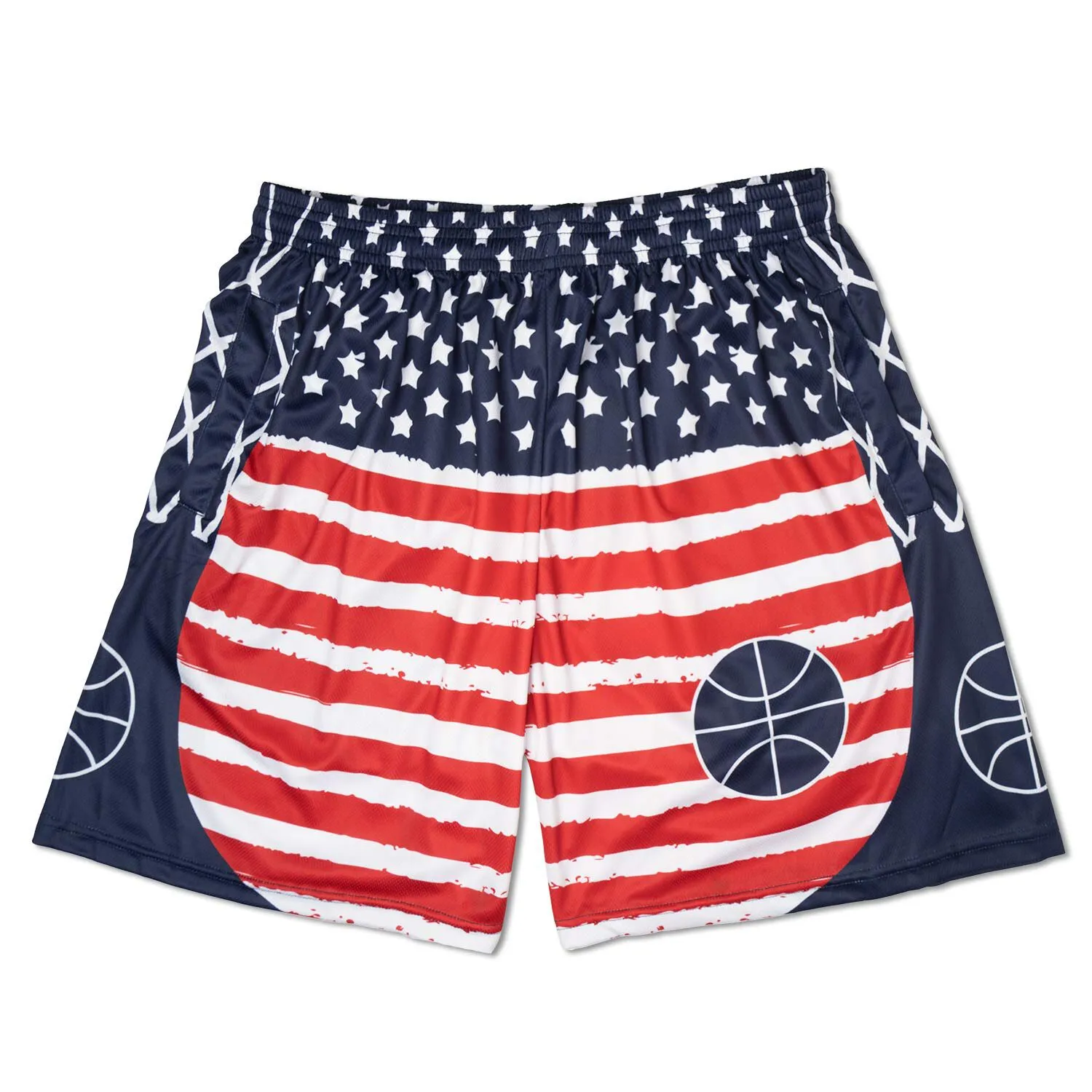 Basketball Beckett™ Shorts - Patriotic 