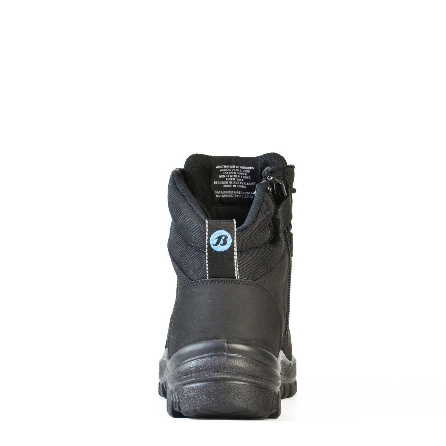 Bata Zippy Zip/Lace Safety Boot (804-66641)-