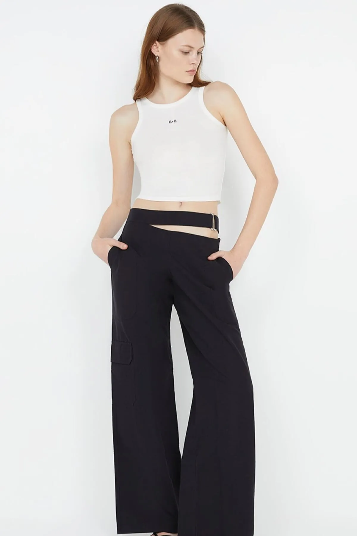 B+B RACER TANK (IVORY)
