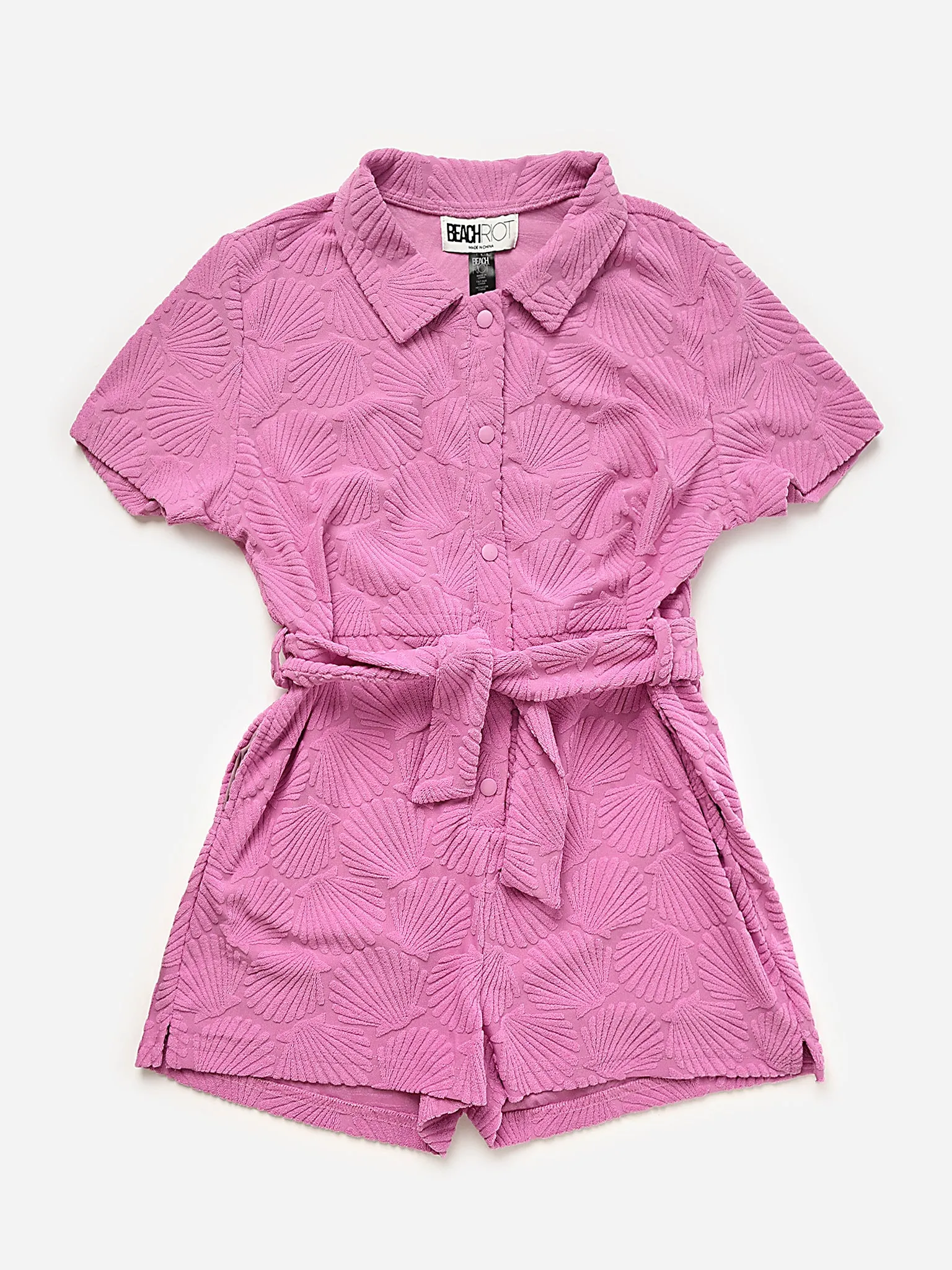     BEACH RIOT  Girls' Little Gia Romper    