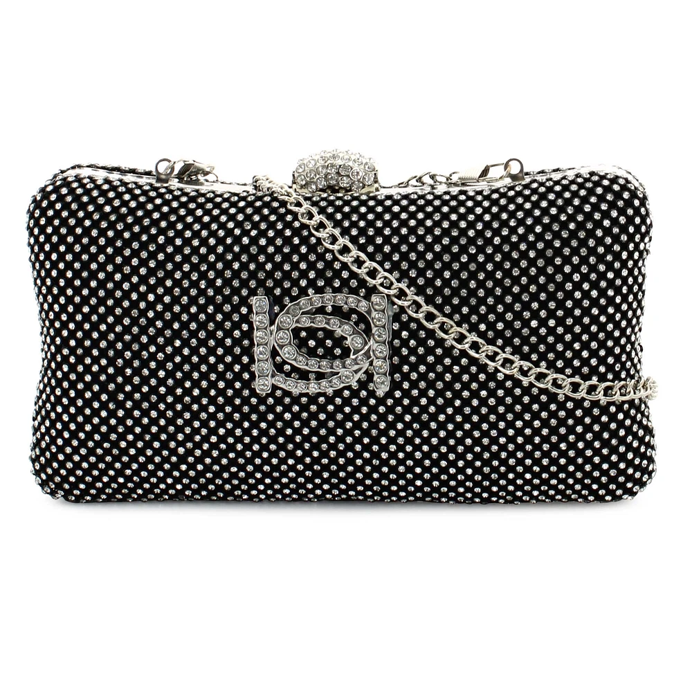 bebe Dianna Hardshell Clutch