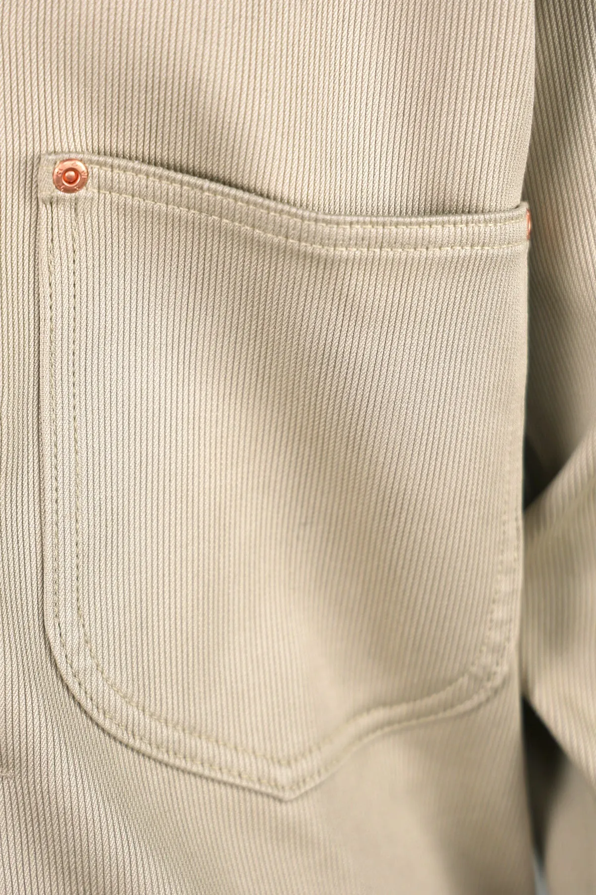 Bedford Cord Ranch Jacket - Off White