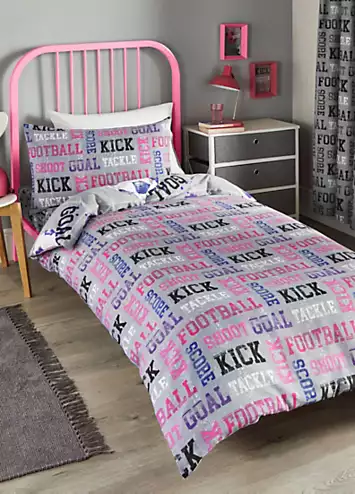 Bedlam Football Duvet Cover Set | Kaleidoscope