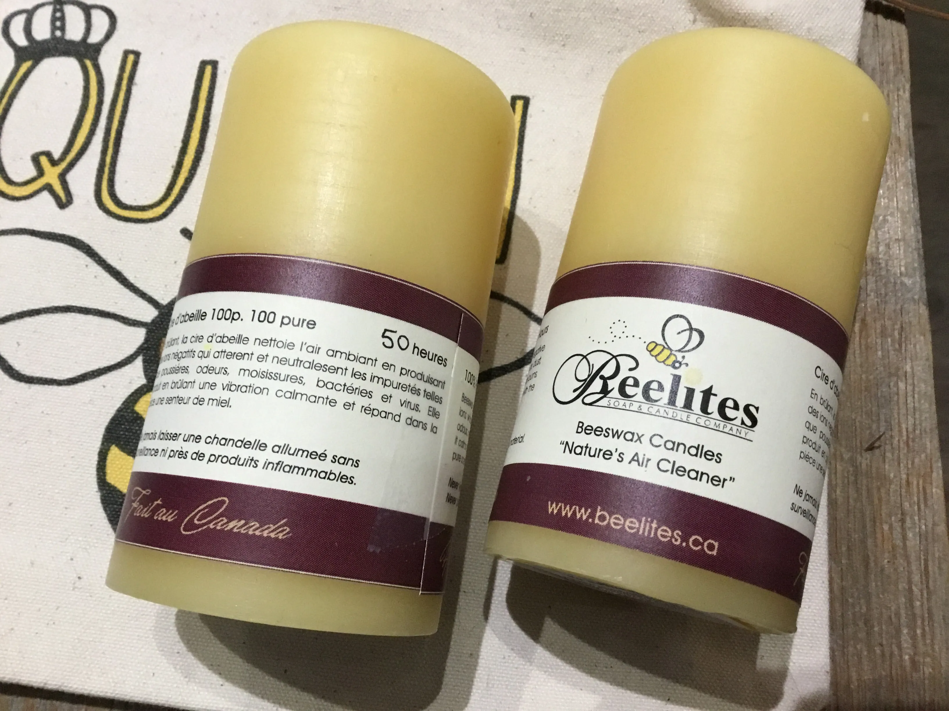Beeswax Candles 100% Natural Assorted EA