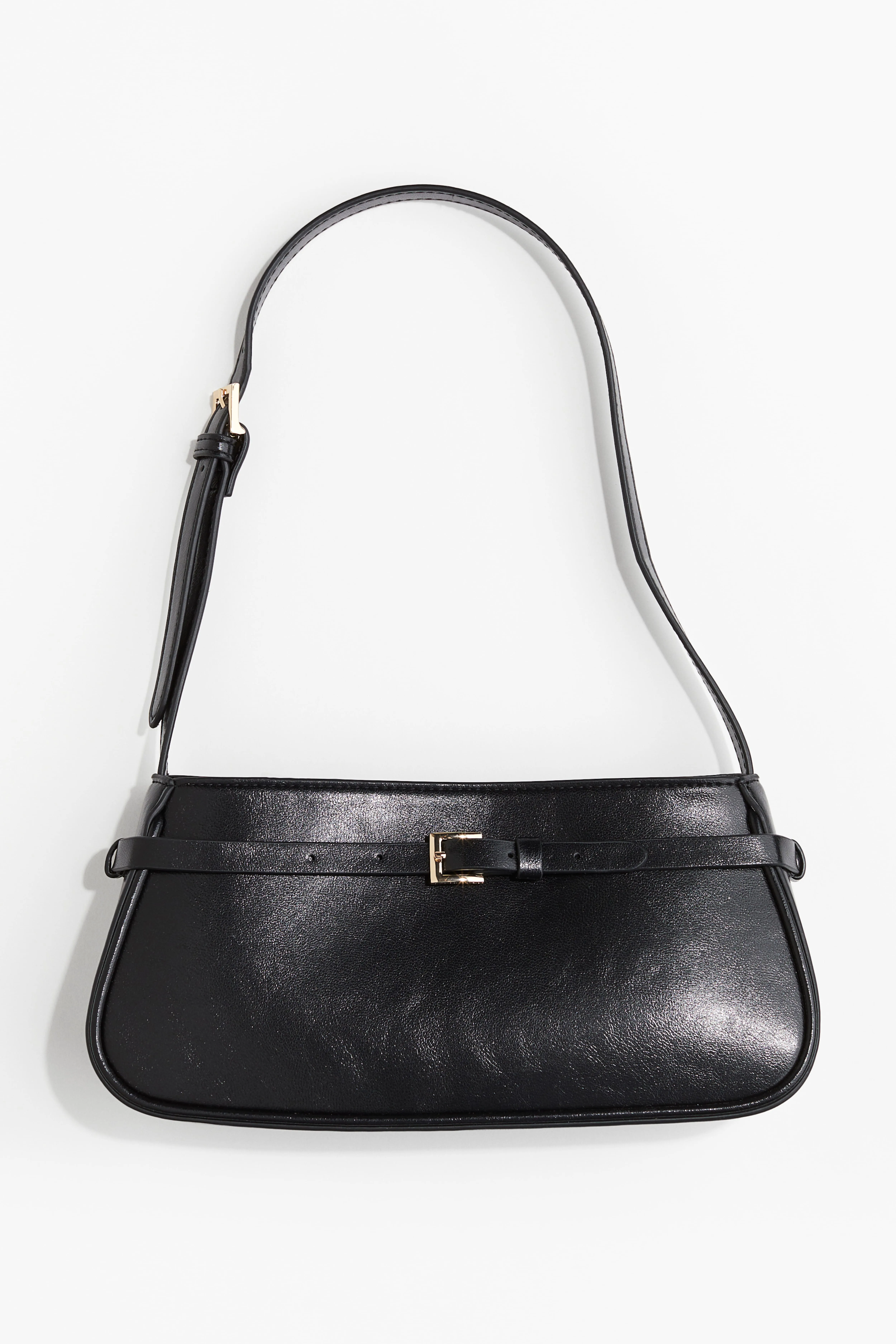 Belt-detail shoulder bag - Black - Ladies | H&M GB