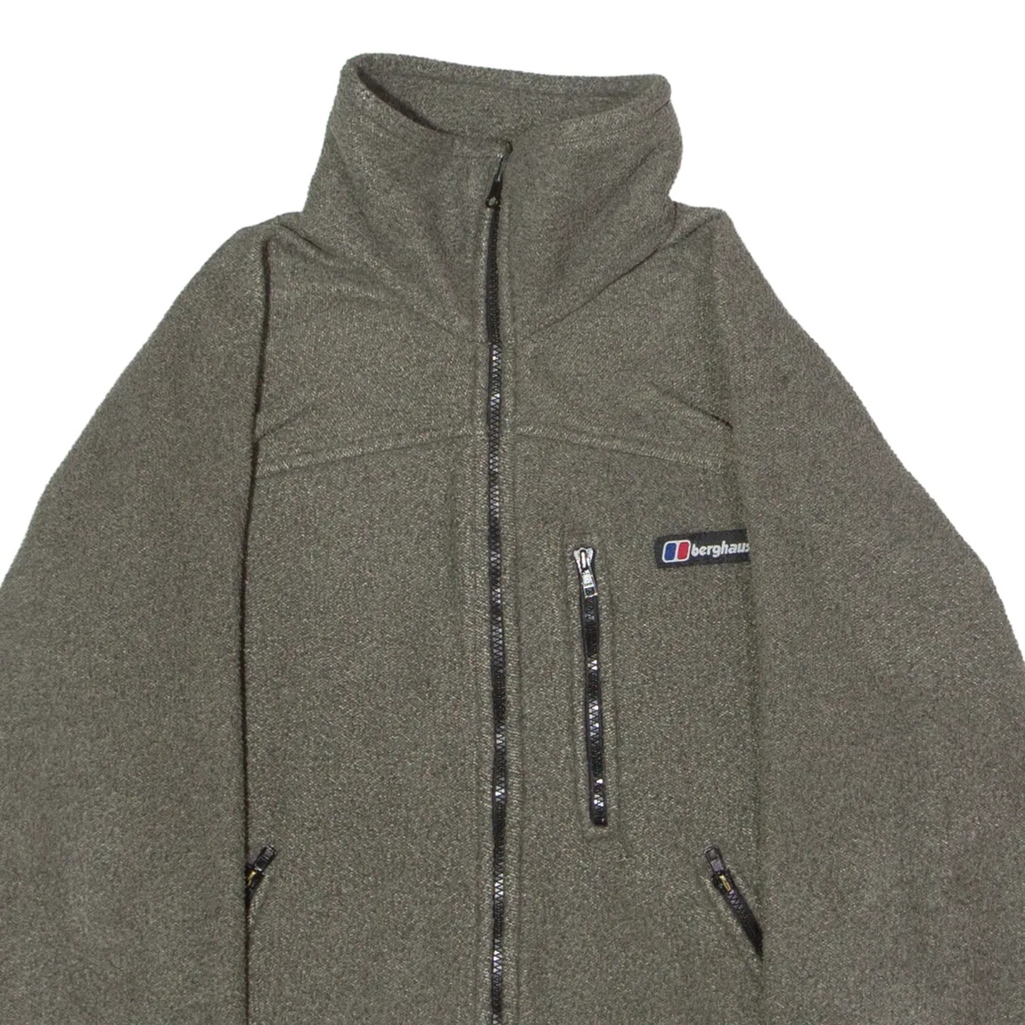 BERGHAUS Mens Fleece Jacket Grey L