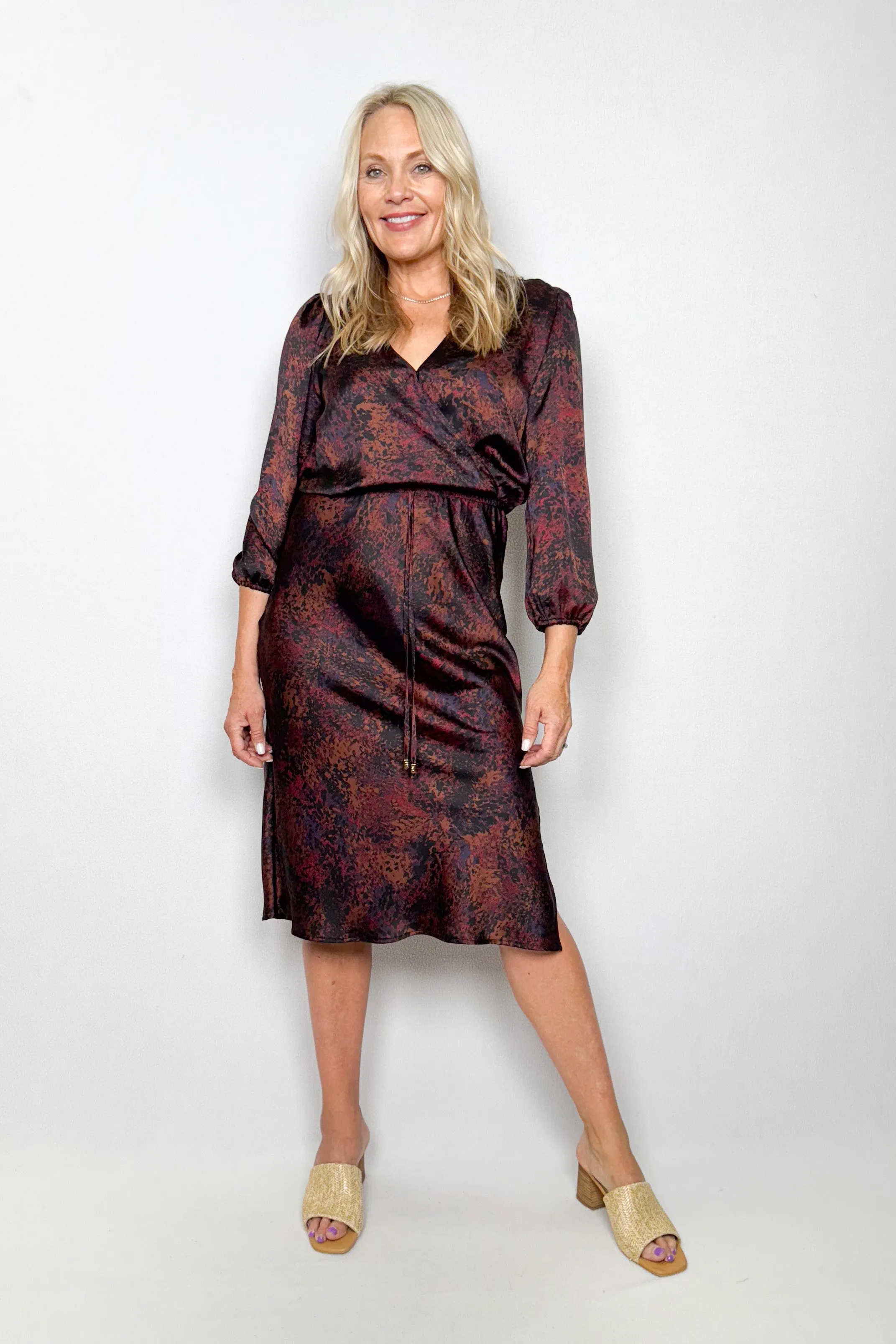 Bias Satin Dress