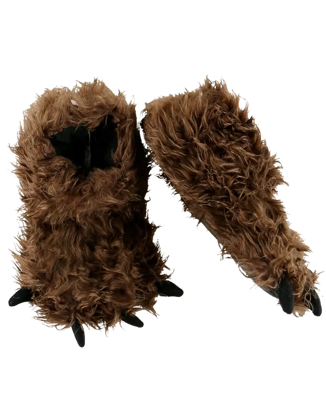 Big Foot Kid and Adult Paw Slipper Large