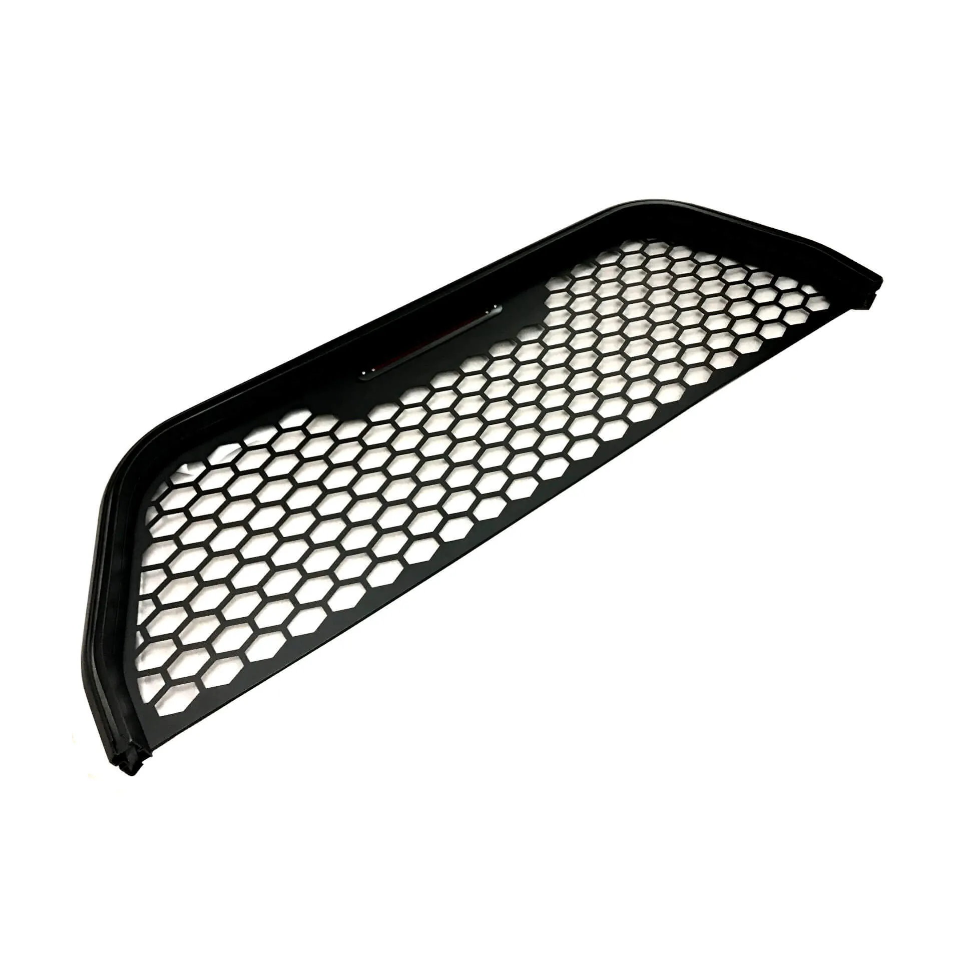 Black Aluminium Mesh Ladder Rack Window Guard for Mitsubishi L200 2006-2011