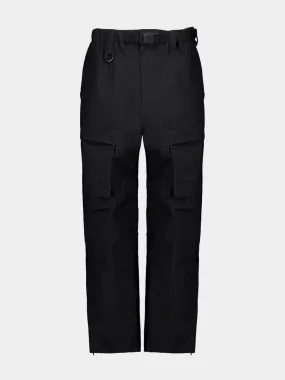 Black Gore-Tex Hardshell Cargo Pants