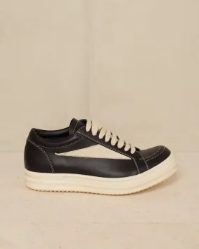 Black Luxor Leather Sneakers