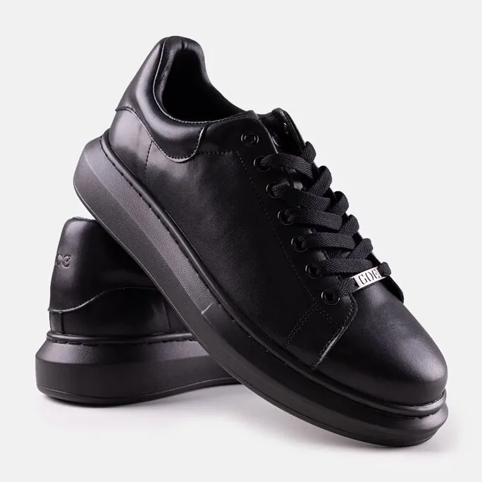 Black men's sneakers GOE KK1N4004