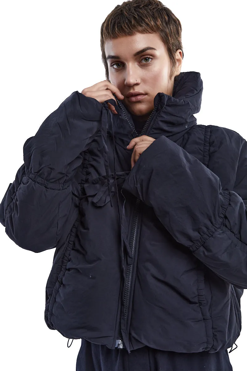 BLACK PUFFER JACKET