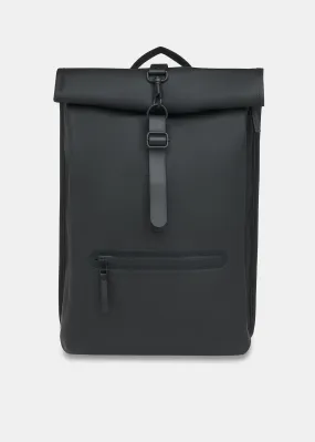Black Rains Roll Top Backpack