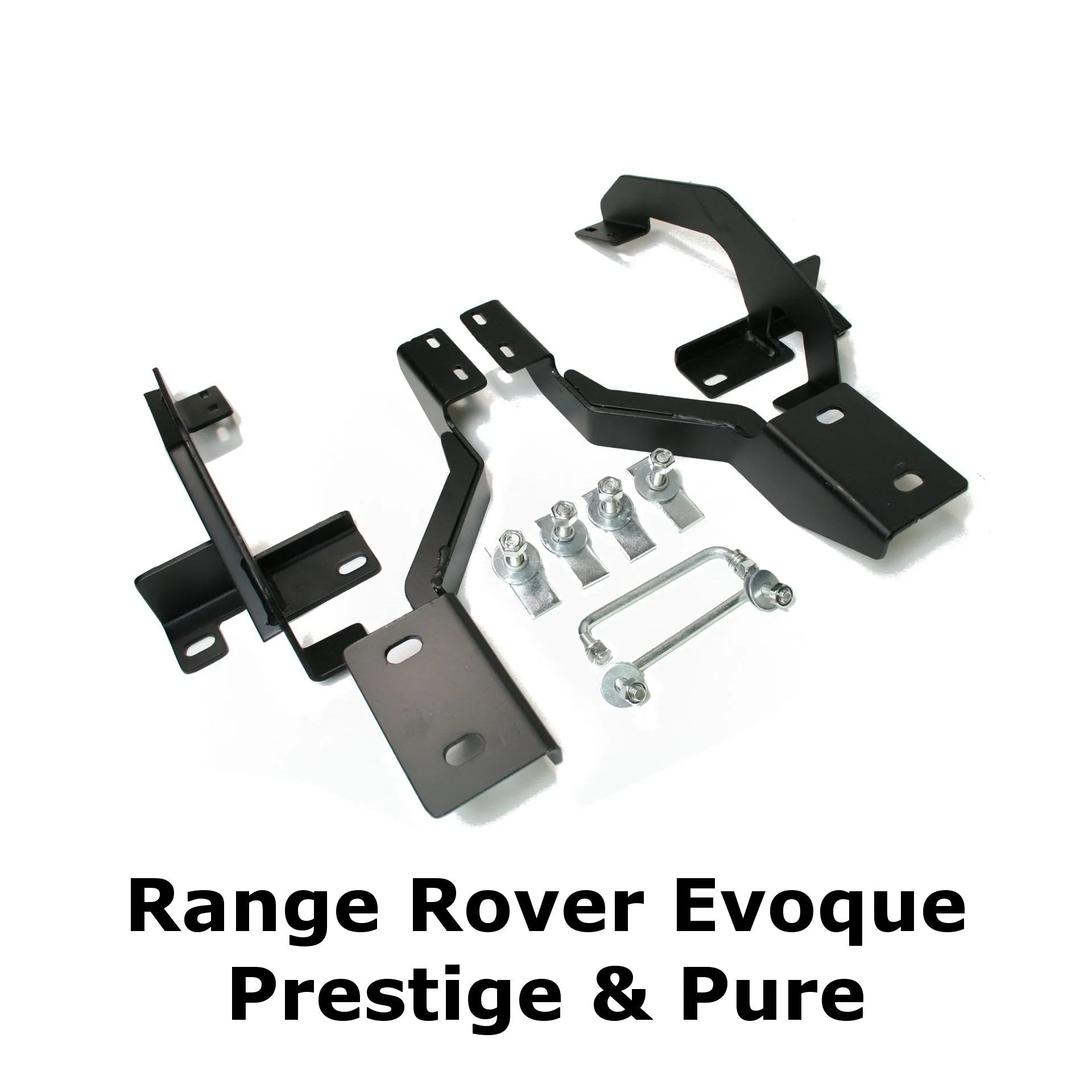 Black Raptor Side Steps Running Board for Range Rover Evoque Pure/Prestige 11-18