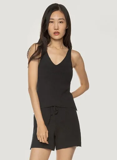 Black Tape Sweater Tank